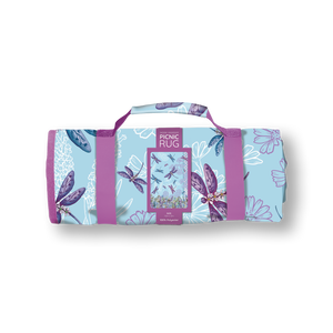 
            
                Load image into Gallery viewer, Picnic Rug - Lavender Dragonflies
            
        