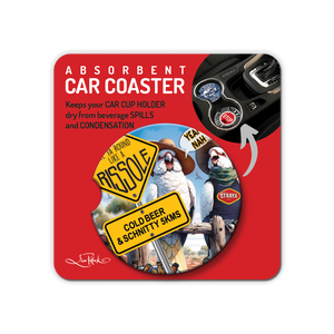Car Coaster - Yeah nah