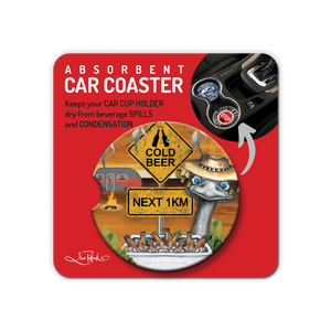 Car Coaster - Cold Beer