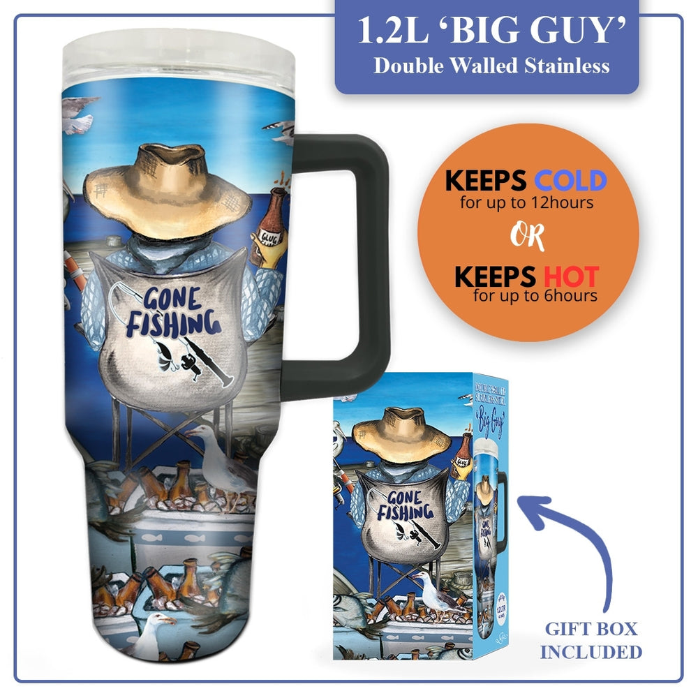 Big Guys Mug  - Gone Fishing