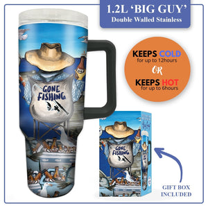 Big Guys Mug  - Gone Fishing