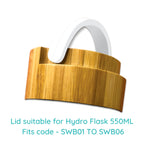 Stainless Steel Hydro Flask Lid - White (SWB01 - SWB06)