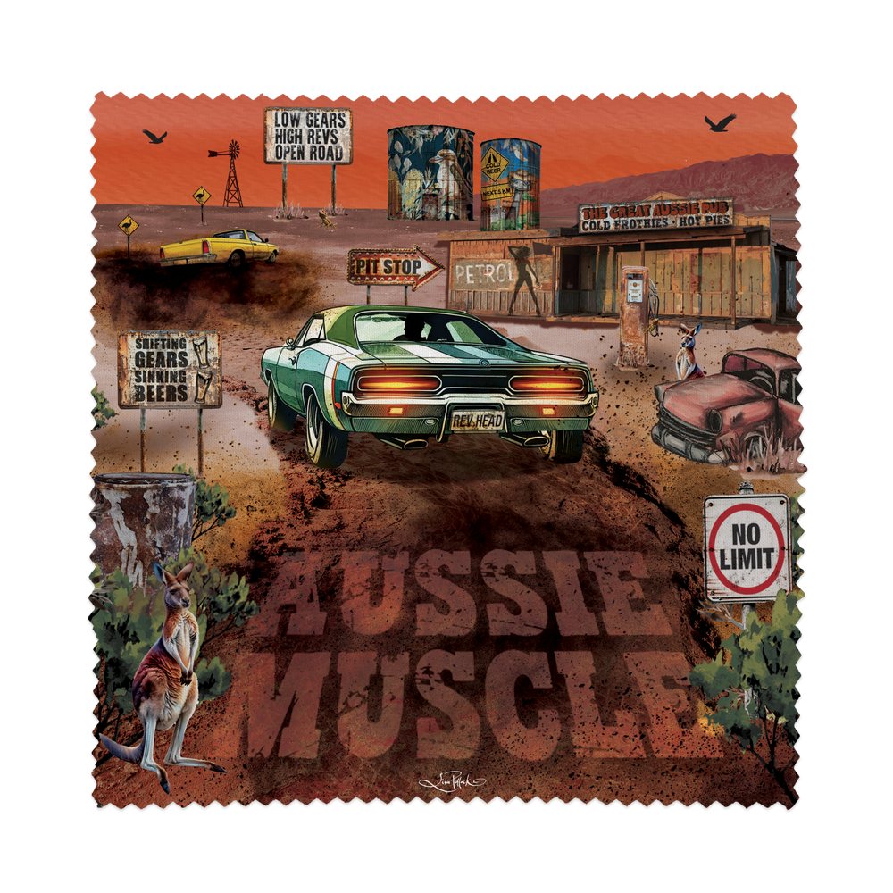 Men's Glasses Case - Aussie Muscle