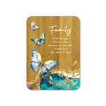 Bamboo Plaque - Family - Tranqil Butterflies