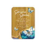 Bamboo Plaque - Someone Special - Tranqil Butterflies
