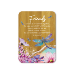 Bamboo Plaque - Friends - Dragonfly