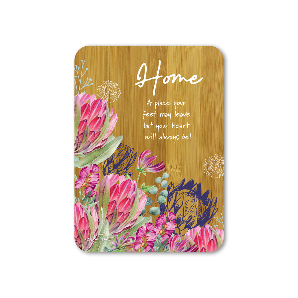 Bamboo Plaque - Blush Beauty HOME