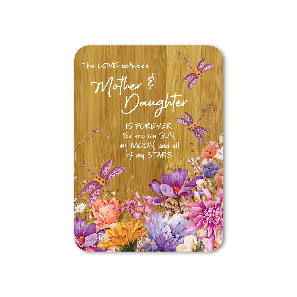 Bamboo Plaque - Dragonfly MUM & DAUGHTER