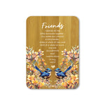 Bamboo Plaque - Royal Wrens Friends