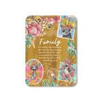 Bamboo Plaque - Pretty Postage - Family