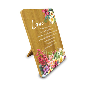 Bamboo Plaque - Paradise Bloom - Someone Special