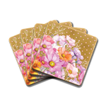 Coaster Set - Wistful Wildflowers