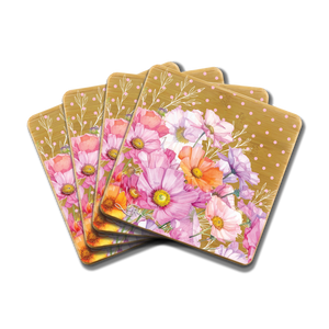 Coaster Set - Wistful Wildflowers