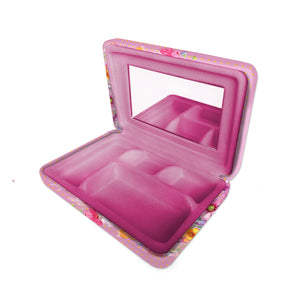 Compact Jewellery Case - Wistful Wildflowers