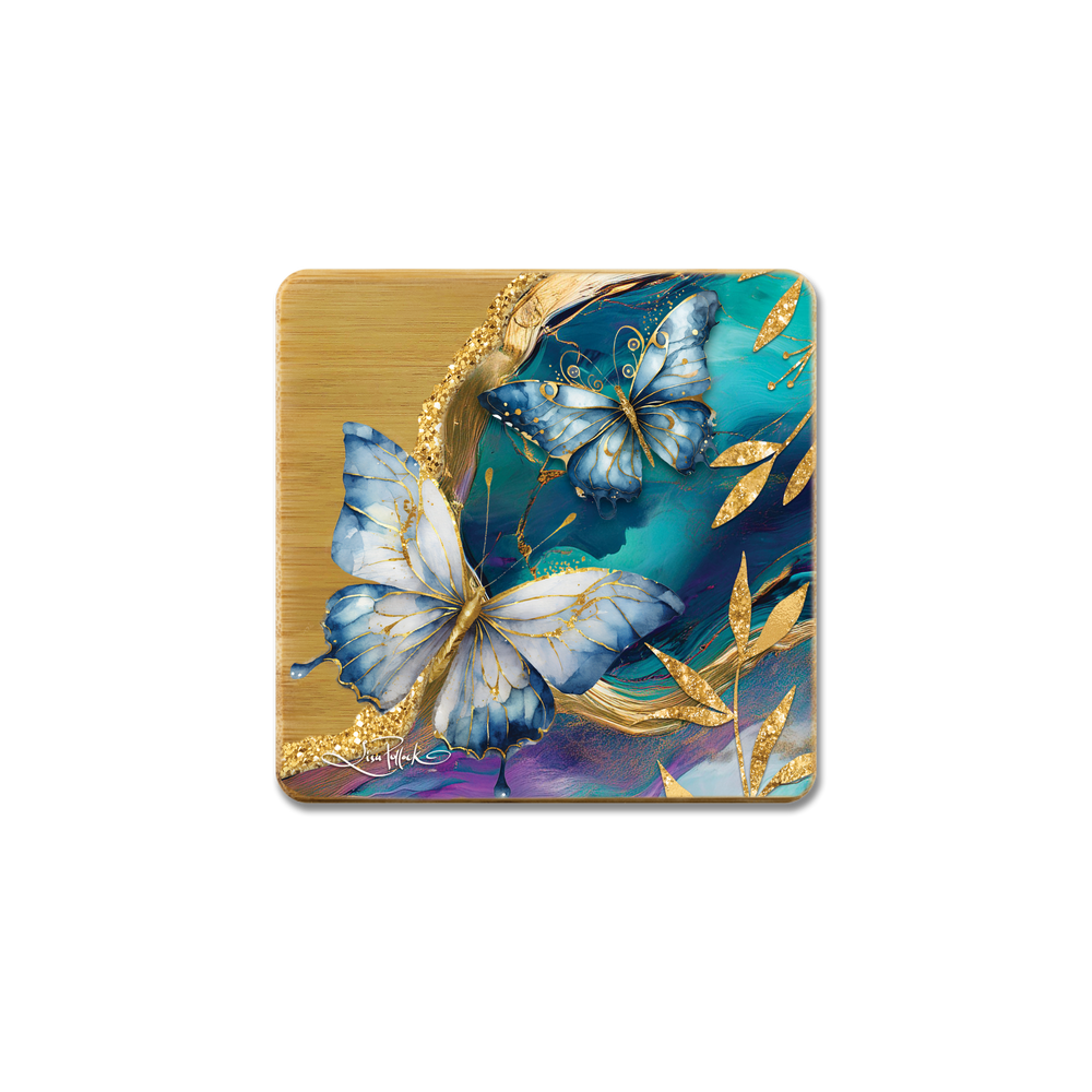 Coaster Set - Tranquil Buterflies