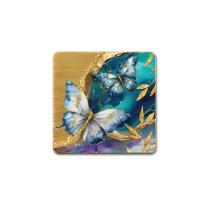 Coaster Set - Tranquil Buterflies