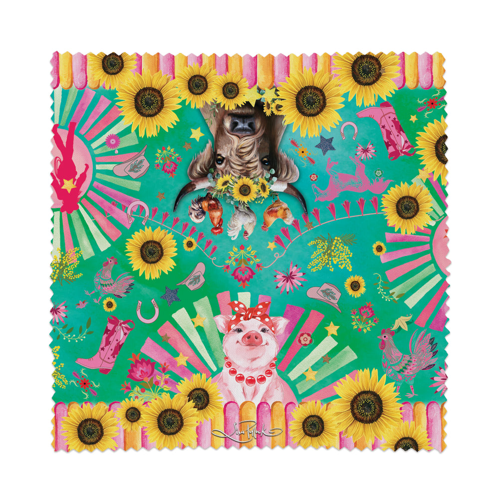 Glasses Case - Carnival Cow & Piggy