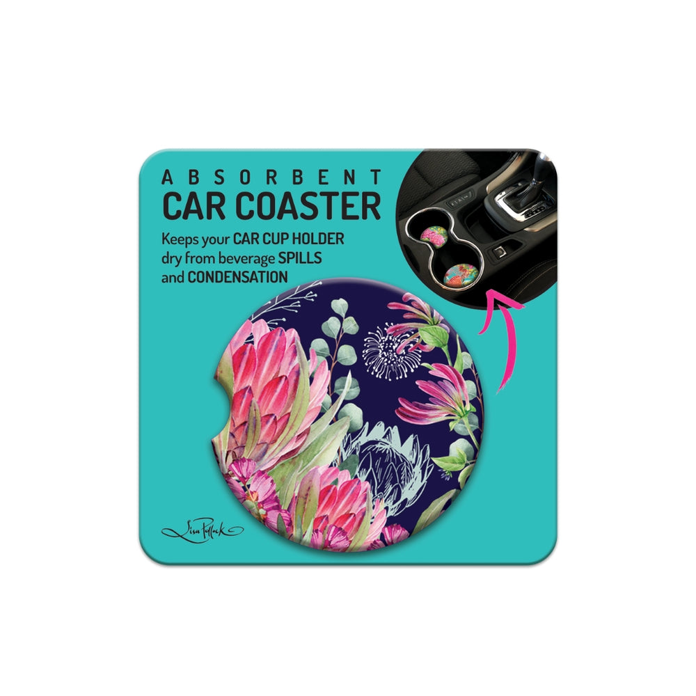 Car Coaster Blush Beauty