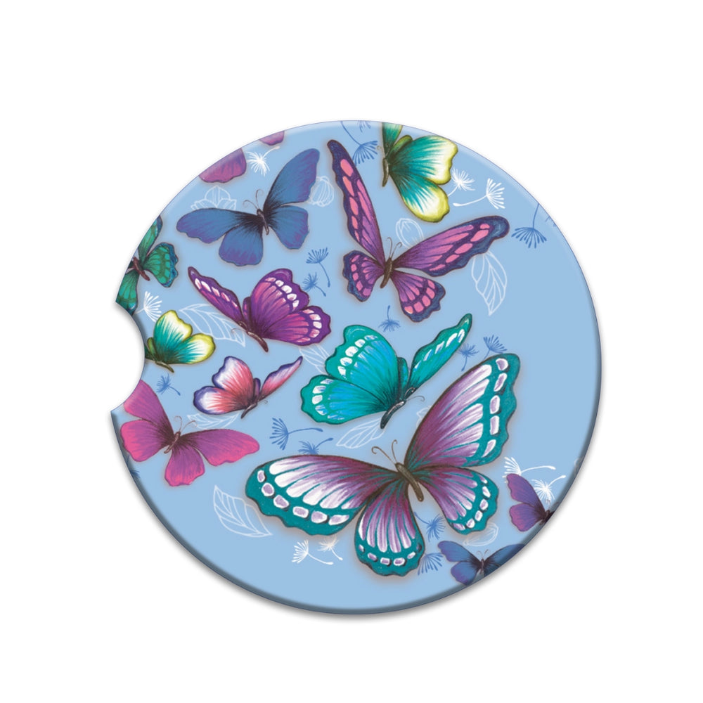 Car Coaster Beautiful Butterfly