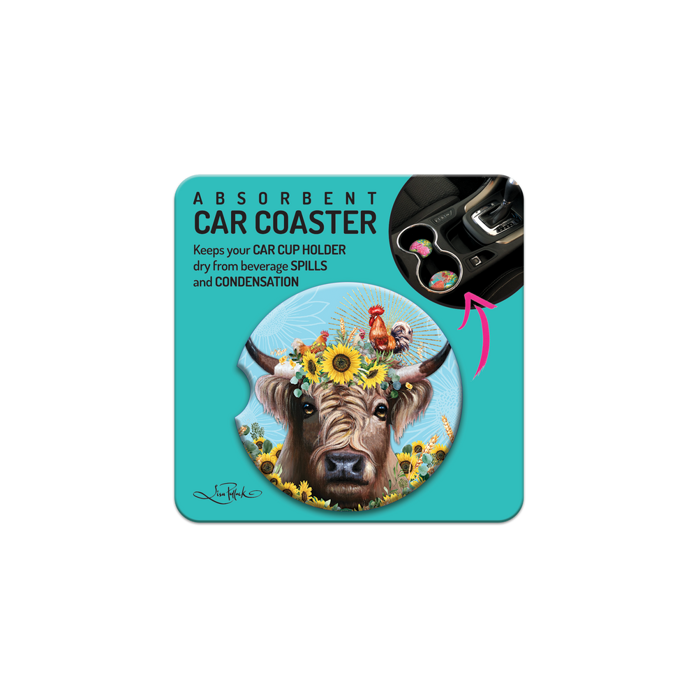 Car Coaster - Sunny Highland