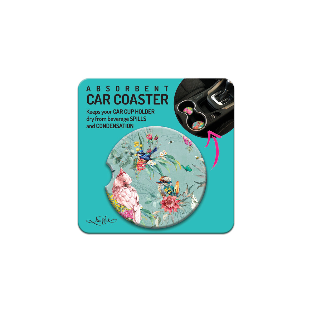 Car Coaster - Feathered Friends