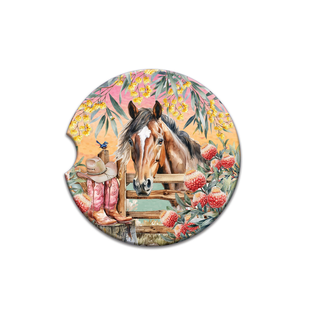 Car Coaster - Country Dusk