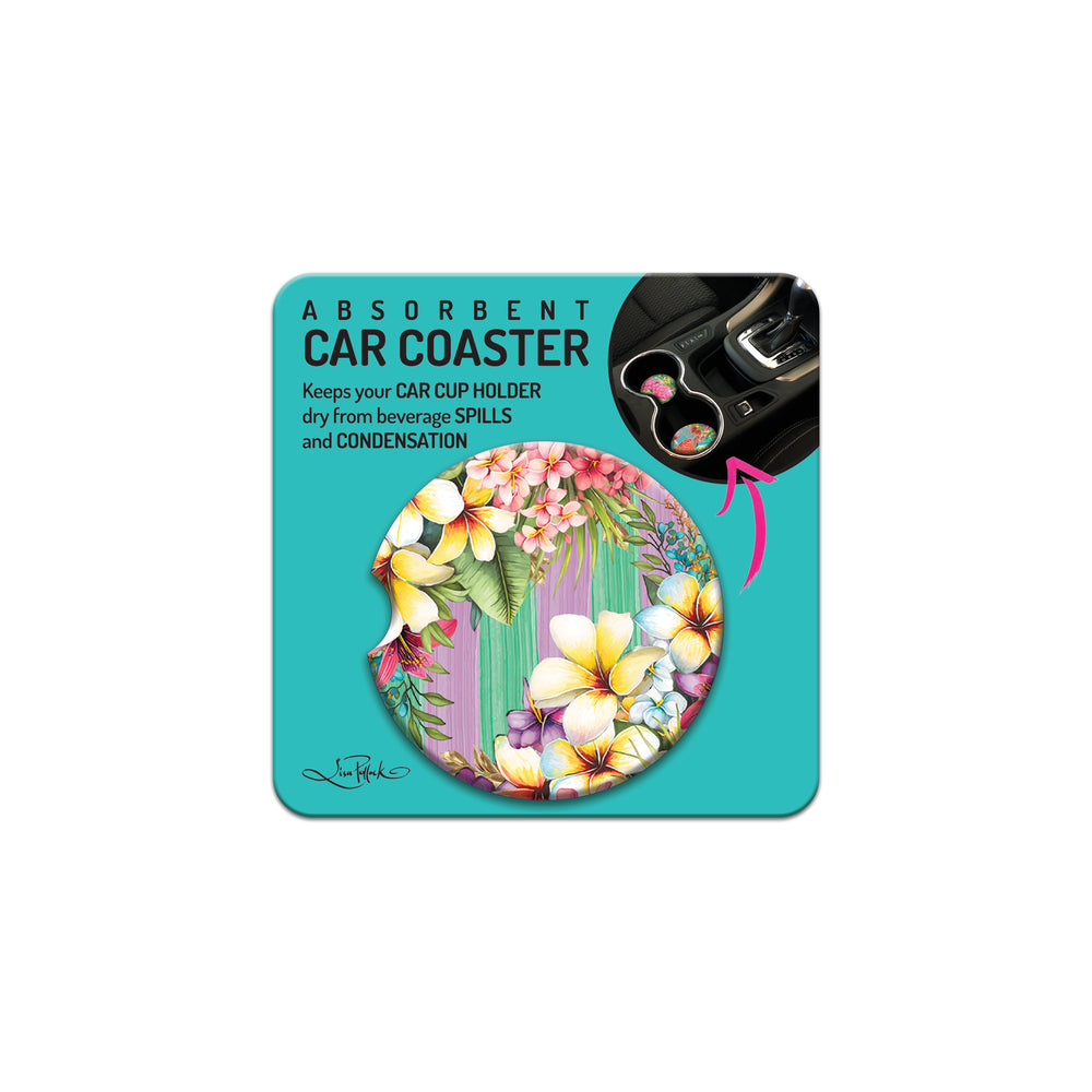 Car Coaster - Paradise Bloom