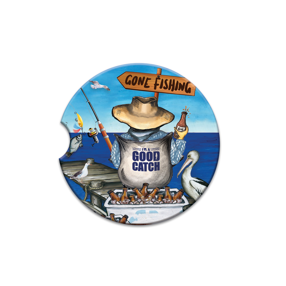 Car Coaster - Good Catch