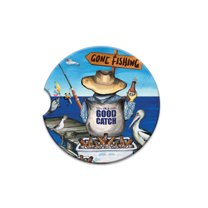Car Coaster - Good Catch