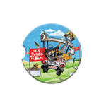Car Coaster - Birdie Golf