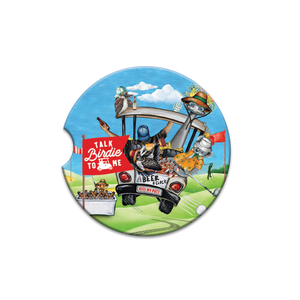 Car Coaster - Birdie Golf