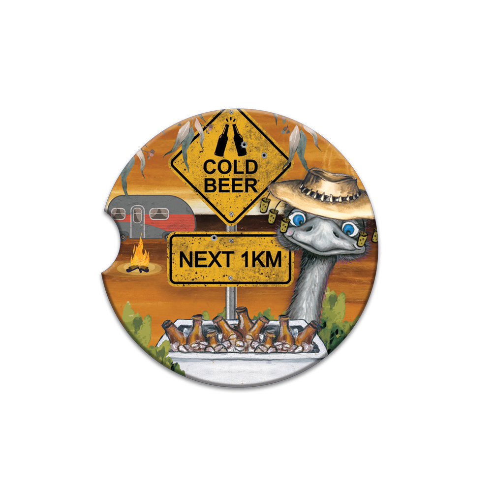 Car Coaster - Cold Beer