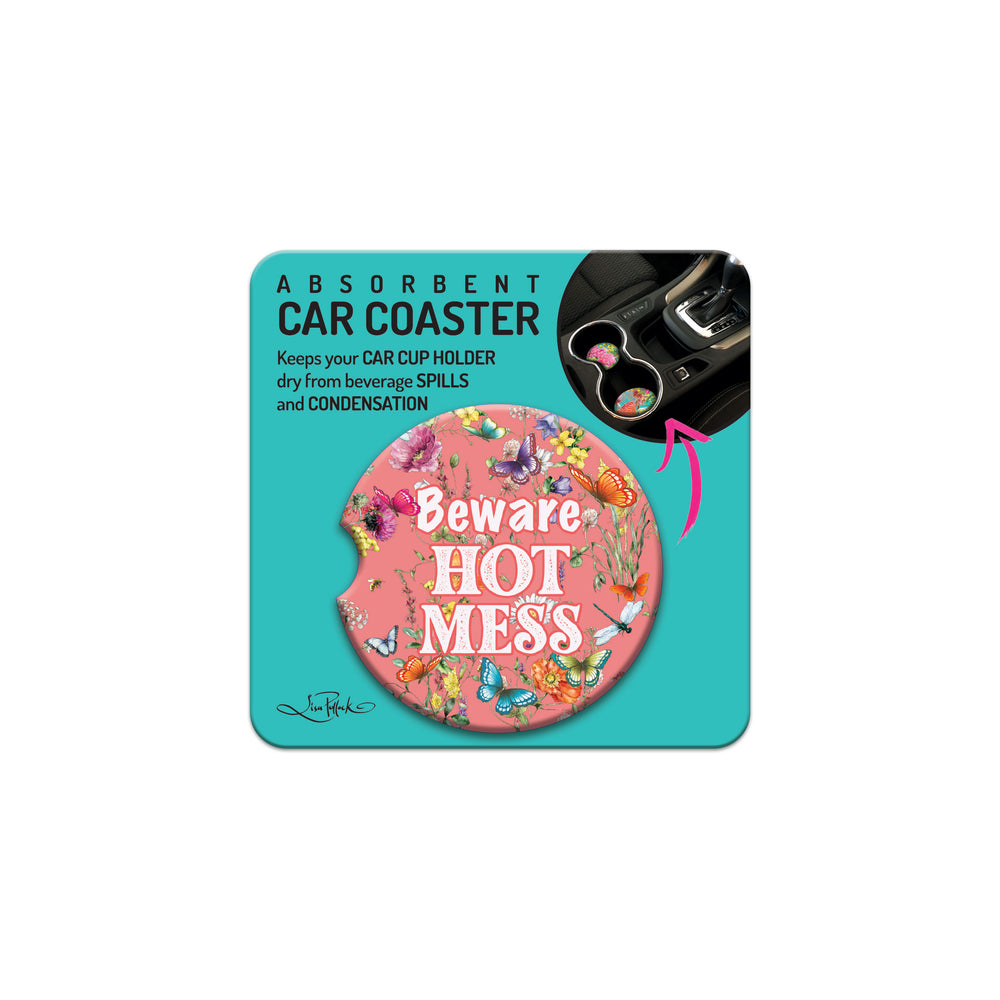 Car Coaster Hot Mess