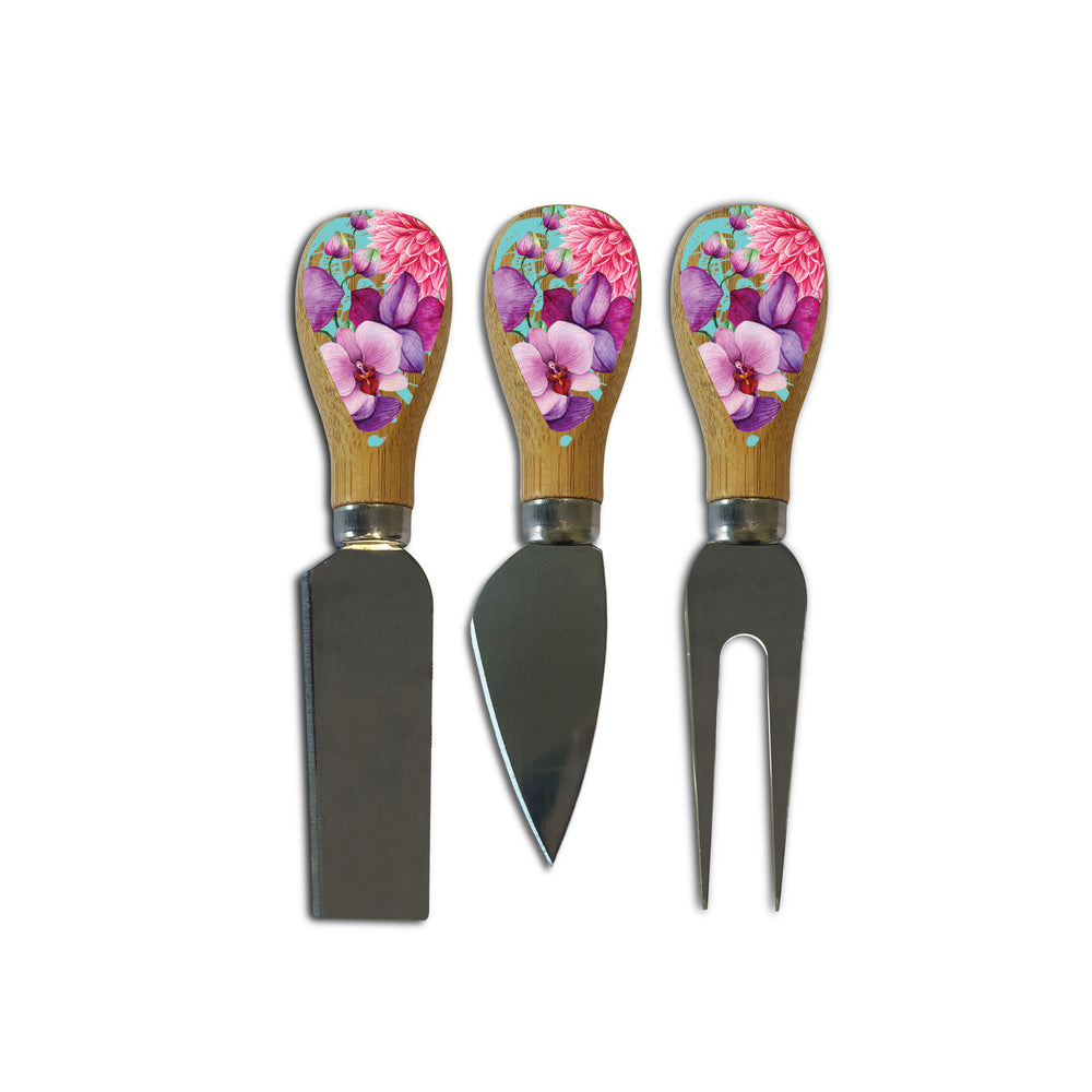 Magnetic Knife Block - Rose Bouquet