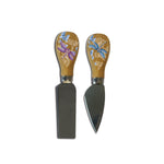 Cheese Knives - Lavender Dragonflies