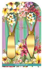 Knife Set Paradise Bloom Bamboo