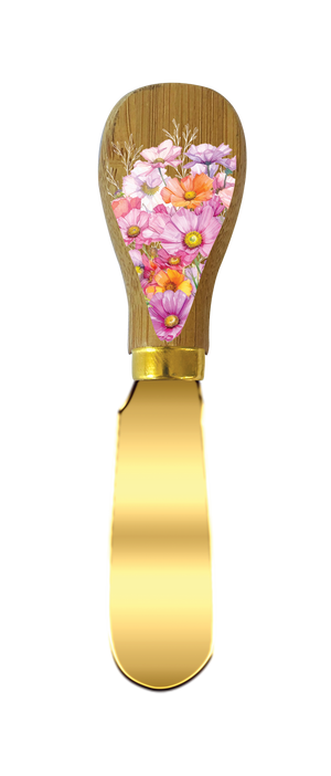 Wistful Wildflowers Bamboo Knife Set