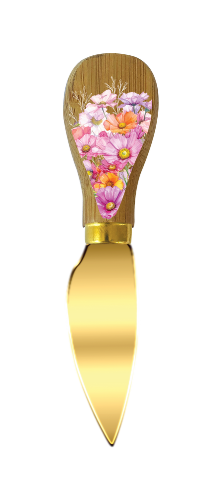 Wistful Wildflowers Bamboo Knife Set
