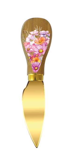 Wistful Wildflowers Bamboo Knife Set