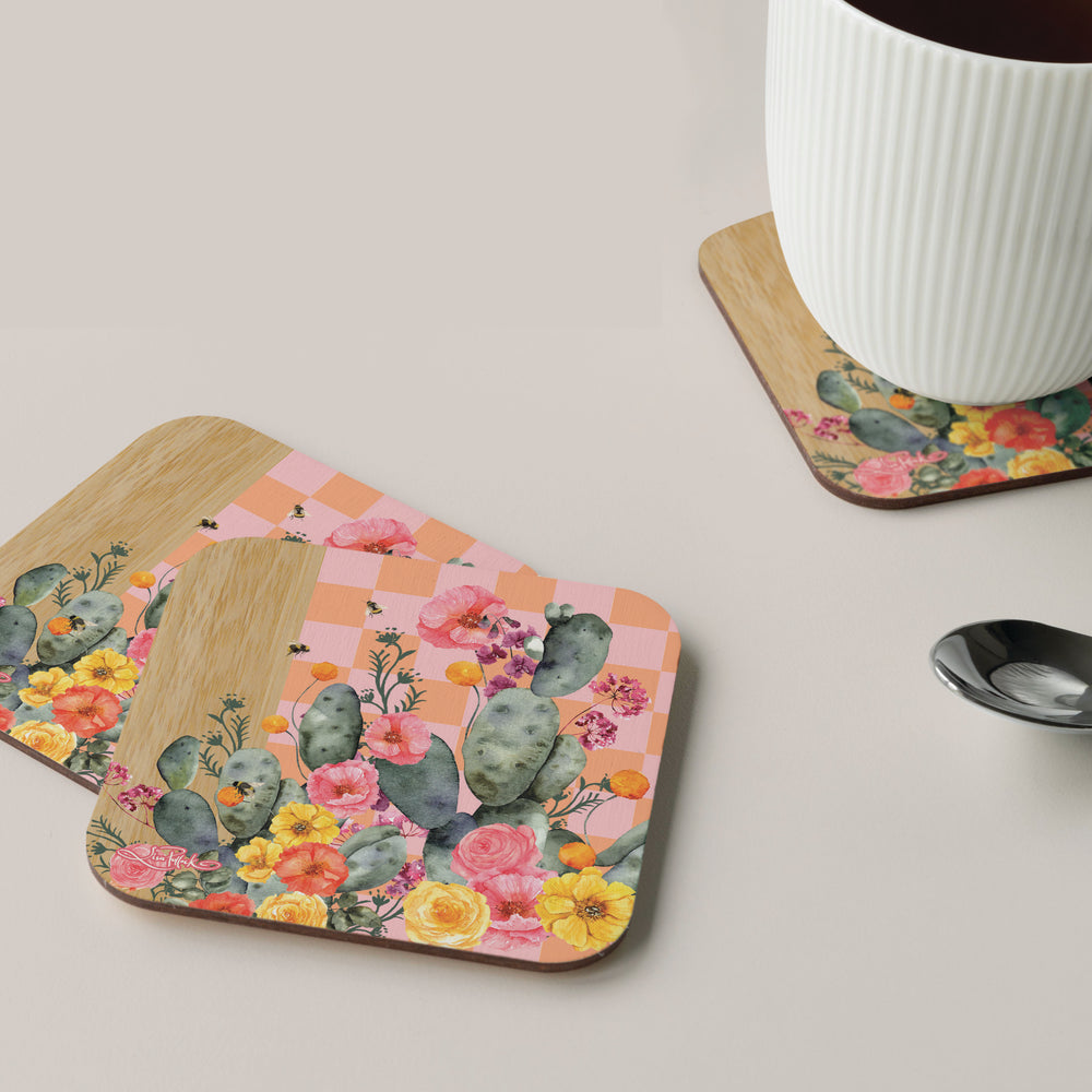 
            
                Load image into Gallery viewer, Coaster Set - Margaritaville Cactus
            
        