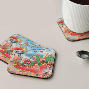 Coaster Set - Festive Frivolities