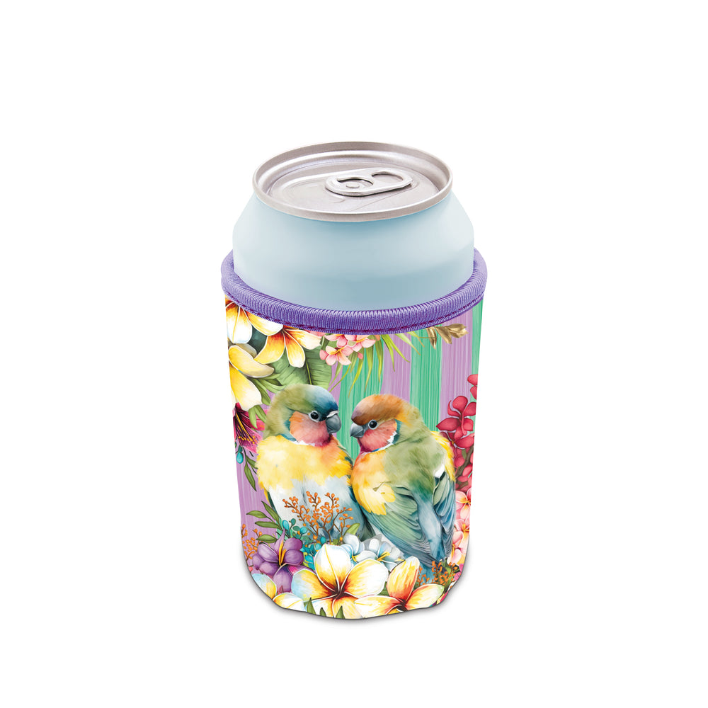 Can Stubby Cooler - Paradise Love Birds
