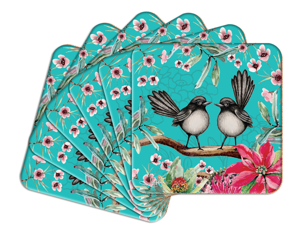 Willy Wagtails Coasters