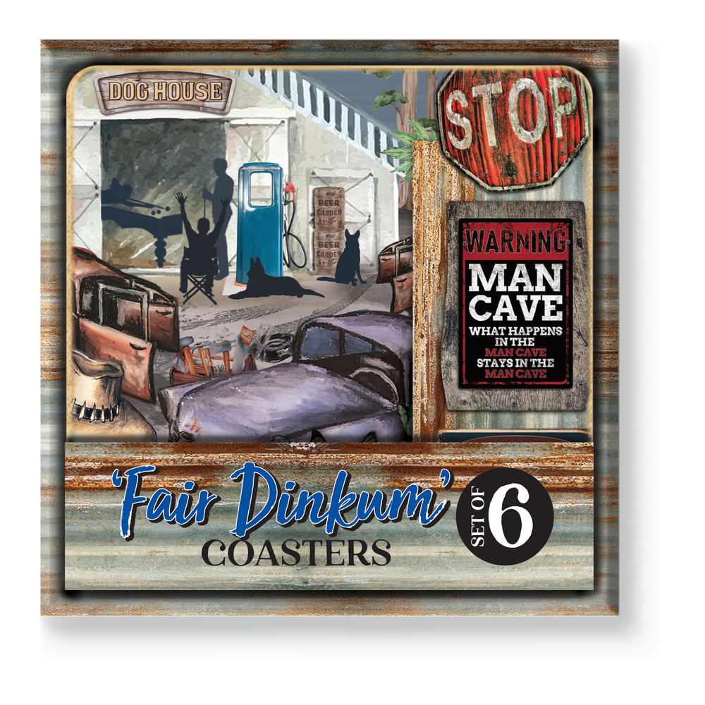 Man Cave Coasters