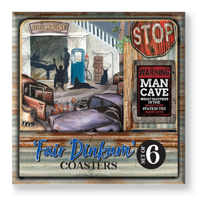 Man Cave Coasters