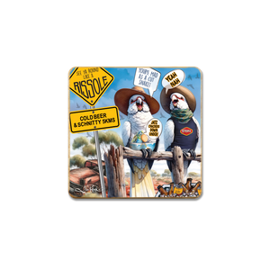 Squawking Slang Coasters