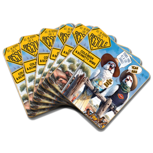 Squawking Slang Coasters