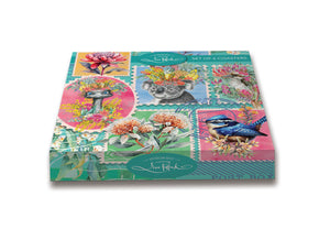 Pretty Postage Coasters