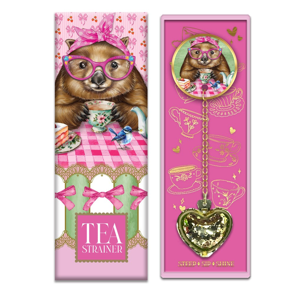 Tea Strainer - Wonda Wombat – Lisa Pollock