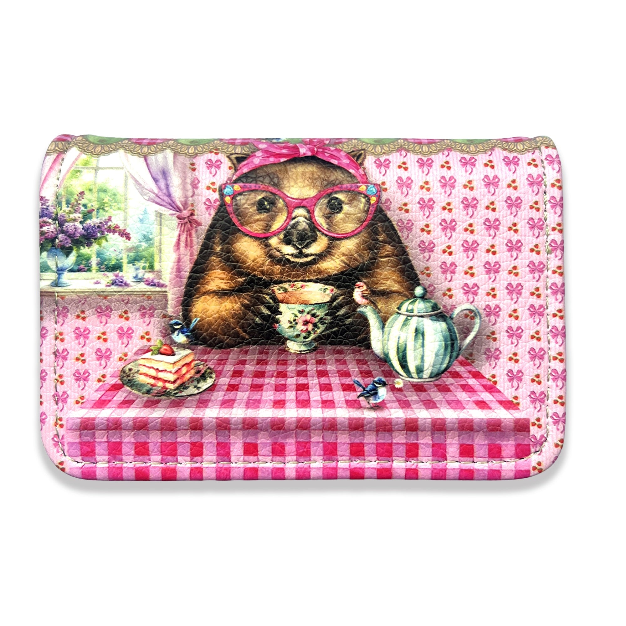 Card Wallet - Wonda Wombat – Lisa Pollock